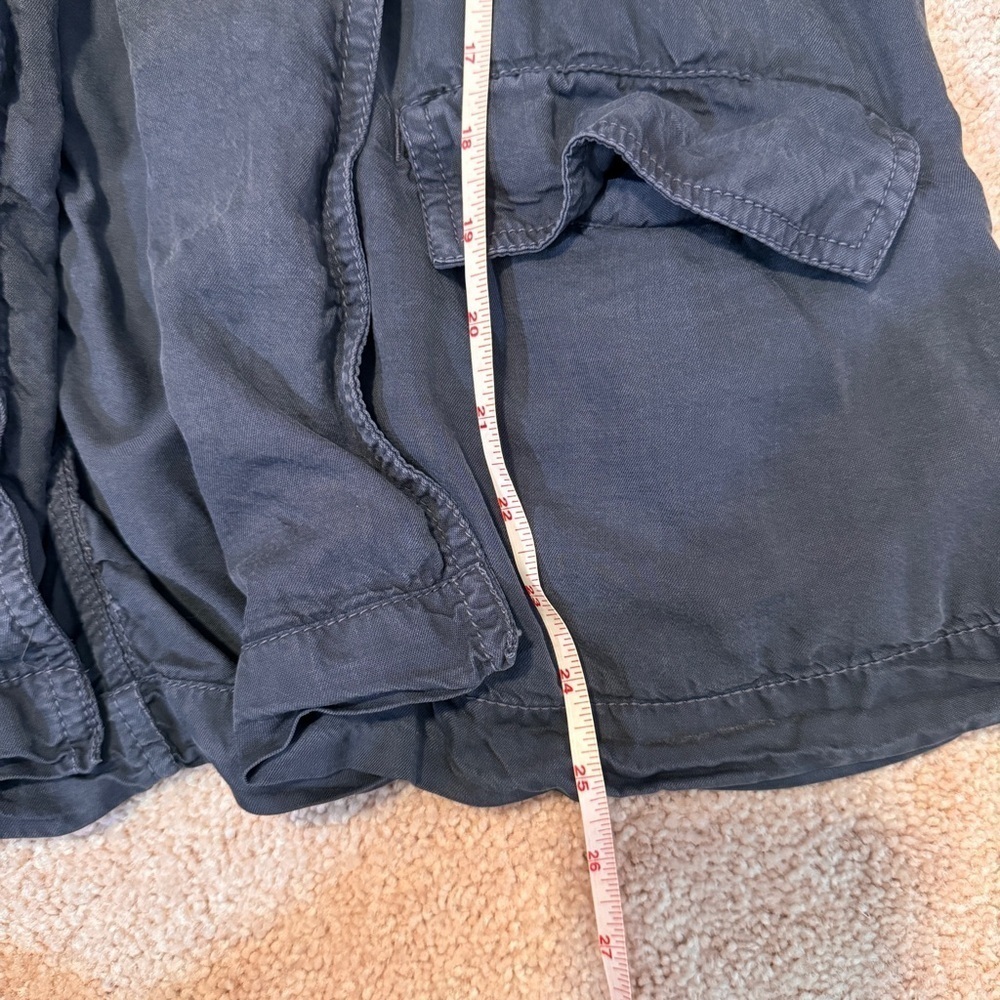 Caslon Grey Draped Utility Jacket - Size M - Picture 8 of 8